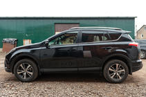 Toyota Rav 4 2013-2018 гг. Рейлинги серые OEM (Алюминий) фото 6