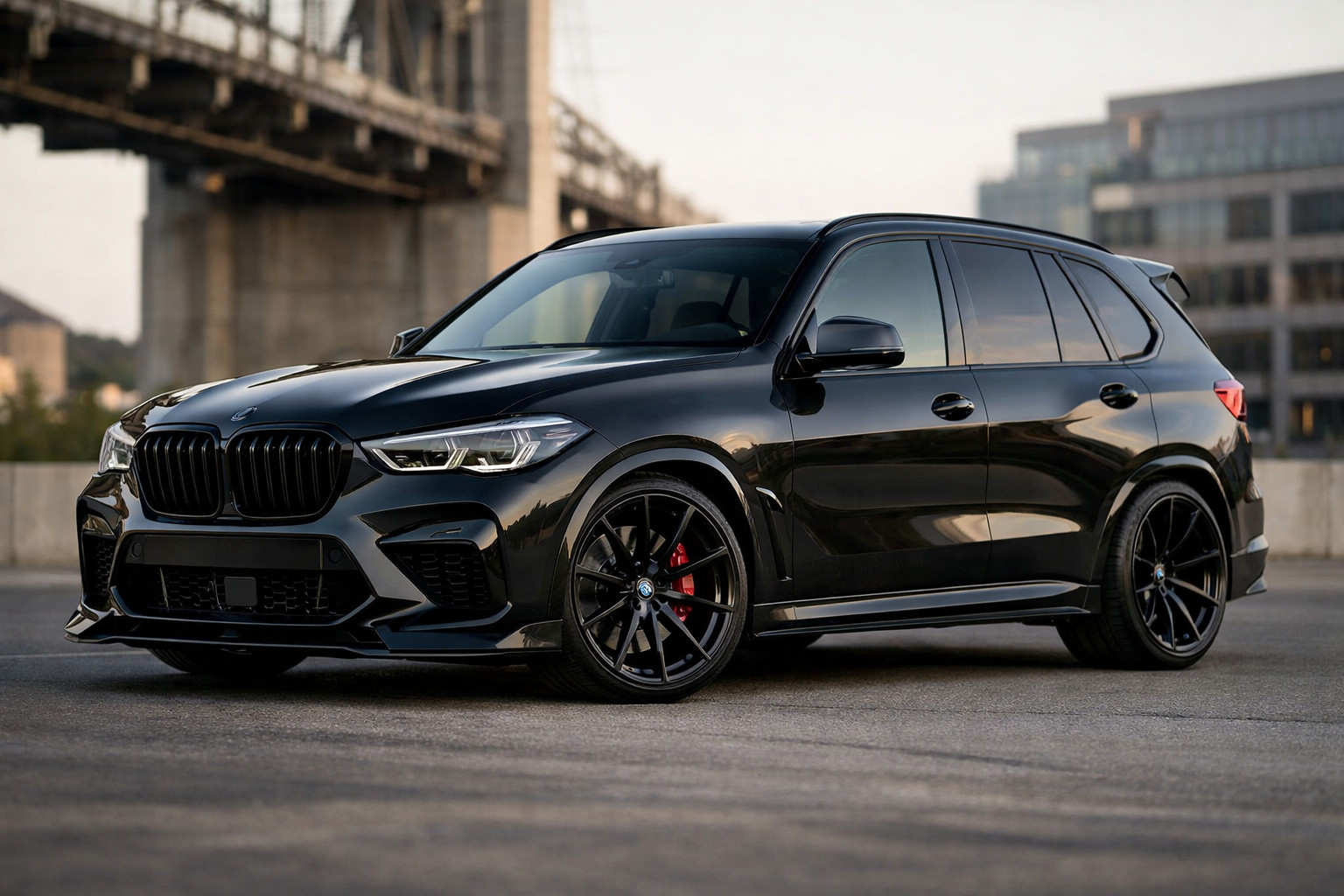 Что поставить на BMW X5 G05 для более агрессивного вида без перебора