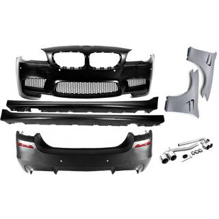 Комплект обвесов с крыльями V2 (M5 Power) BMW 5 серия F10/F11 2010–2016 гг. фото 1