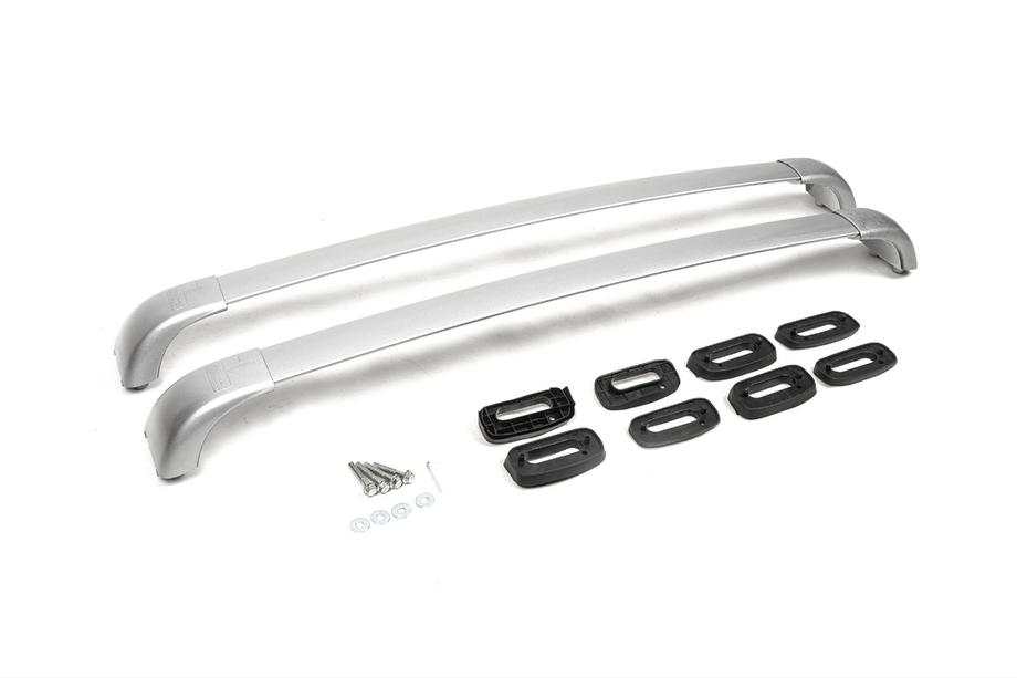 Toyota Highlander 2013-2019 гг. OEM поперечные багажные дуги (2 шт) Серые Image