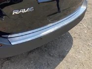 Toyota Rav 4 2013-2018 гг. Накладка на багажник OmsaLine нержавейка (2013-2016) фото 5