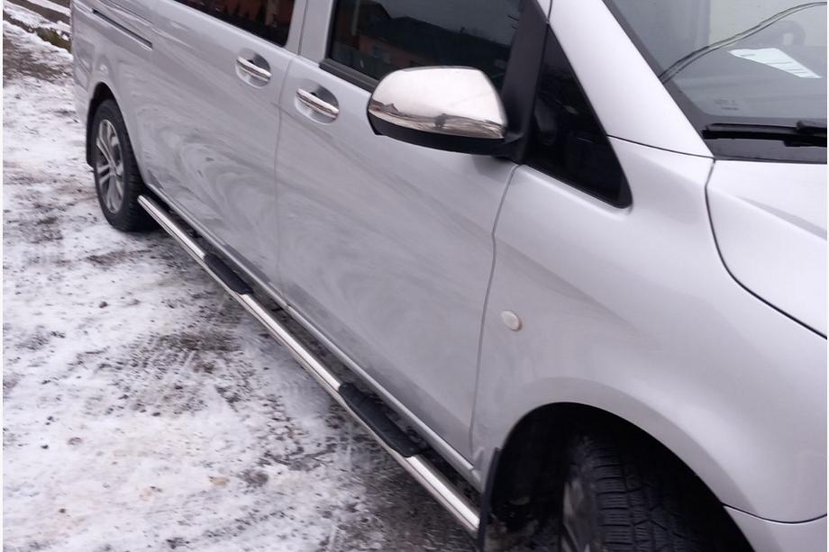 Mercedes Vito/V-class W447 2014- гг. Накладки на зеркала Часть зеркала (2 шт) Фото 4
