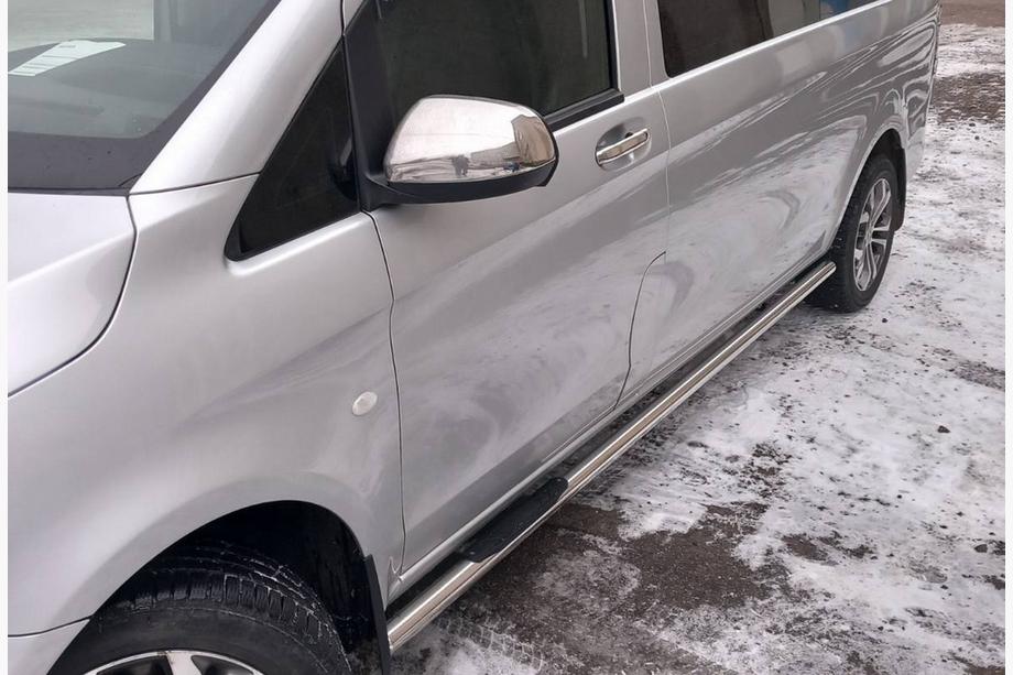 Mercedes Vito/V-class W447 2014- гг. Накладки на зеркала Часть зеркала (2 шт) Фото 5