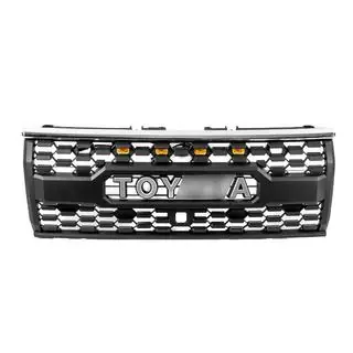 Решетка радиатора 2017↗ (OffRoad) Toyota Land Cruiser Prado 150 2009-2023 гг. фото 2