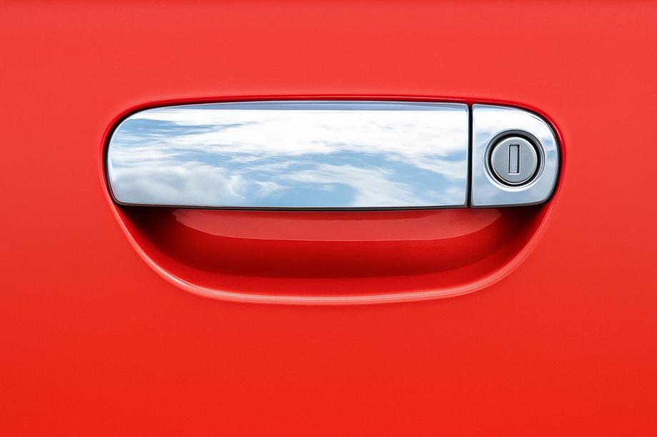 Audi A6 C5 1997-2001 гг. Хромированные Накладки на Ручки (4 шт., Нержавейка) Image