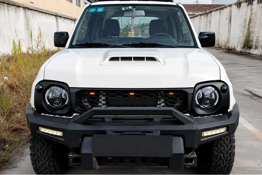 Suzuki Jimny 1998-2018 гг. Комплект фар и решётки (OffRoad) Фото 2