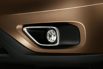 Окантовки противотуманных фар 2015↗︎ (2 шт., нерж. сталь) фото 1