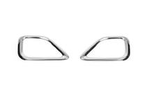 Окантовки противотуманных фар 2015↗︎ (2 шт., нерж. сталь) фото 4