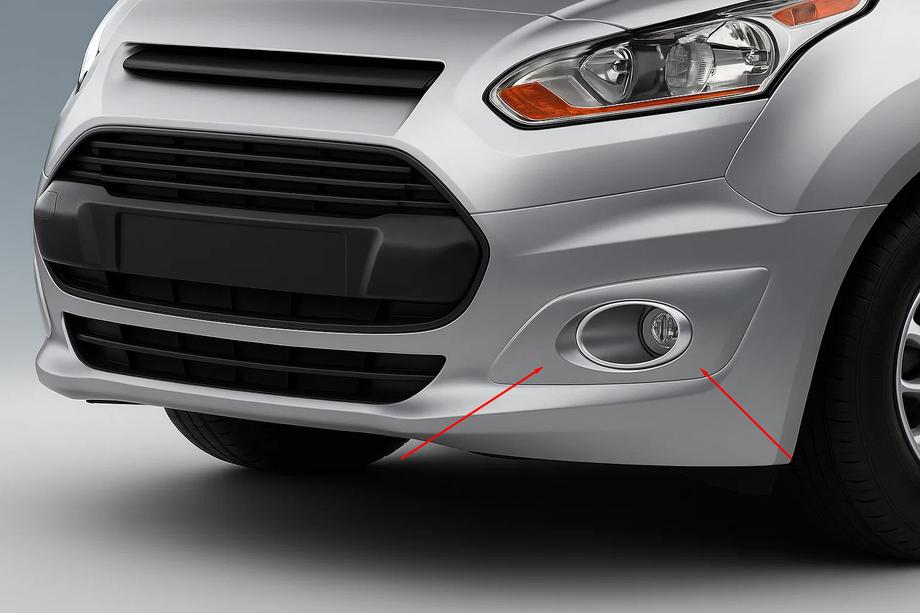 Накладки на противотуманные фары (2 шт., нержавейка) Image Накладки на противотуманные фары (2 шт., нержавейка) Image