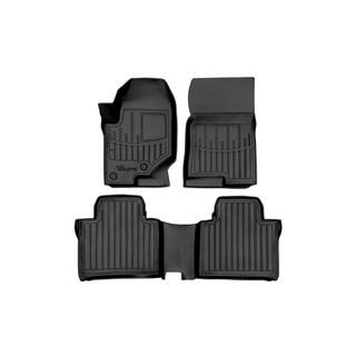 Резиновые коврики в салон Stingray 3D (2020-, 3 шт) SsangYong Rexton II 2017- гг.