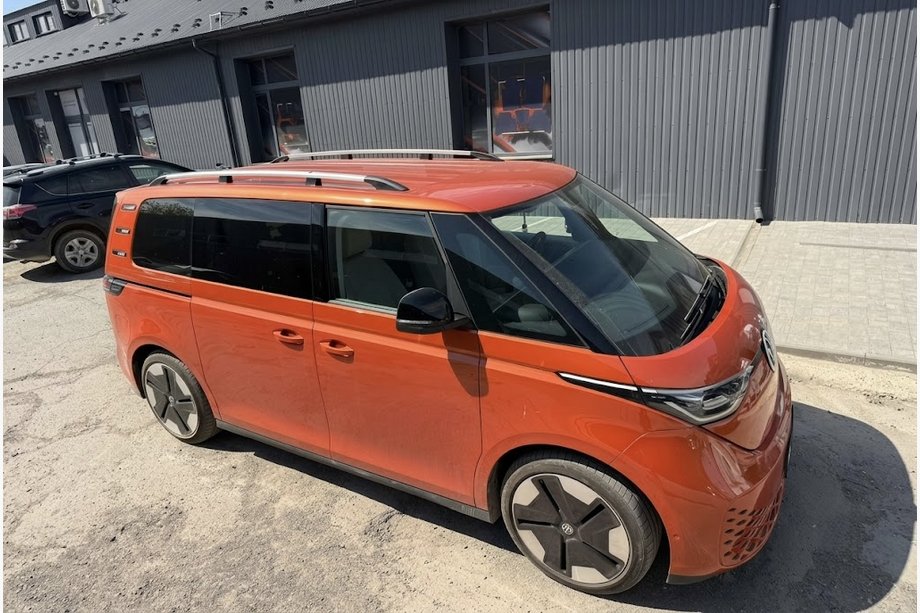 Volkswagen ID BUZZ 2022- гг. Хромированные Рейлинги (Турецкий Дизайн) Фото 7