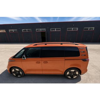 Черные Рейлинги (турецкий дизайн) Volkswagen ID BUZZ 2022- гг. фото 1