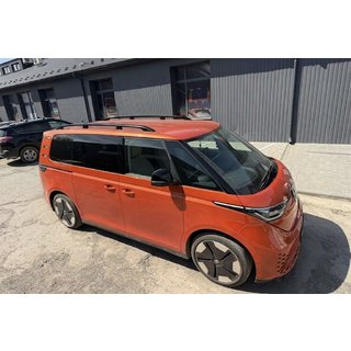 Черные Рейлинги (турецкий дизайн) Volkswagen ID BUZZ 2022- гг. фото 3