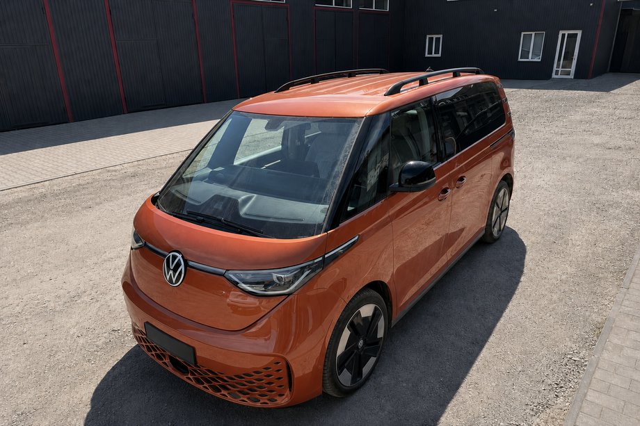 Volkswagen ID BUZZ 2022- гг. Черные Рейлинги (турецкий дизайн) Фото 2