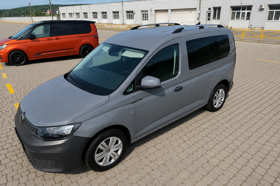 Ford Connect 2021- гг. Рейлинги хром (турецкий дизайн) Image