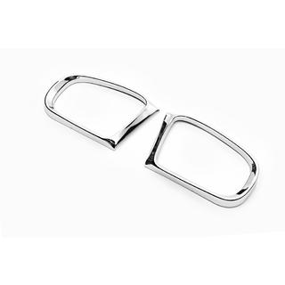 Окантовка зеркала (2 шт., пластик) Mercedes S-сlass W220 1998-2005 гг. фото 3