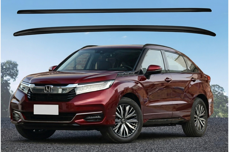 Honda UR-V 2016– гг. Рейлинги на крышу OEM черные (алюминий) Image