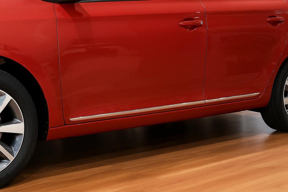 Дверные Молдинги Нержавеющая Сталь (4 шт) Image