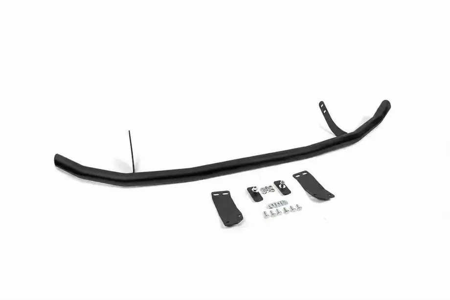 Ford Transit 2000–2014 гг. Передний ус ST008 Black (2000-2006, нерж. сталь) Image