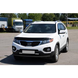 Передний защитный дуга ST008 Black (2010-2013, нерж.) фото 2