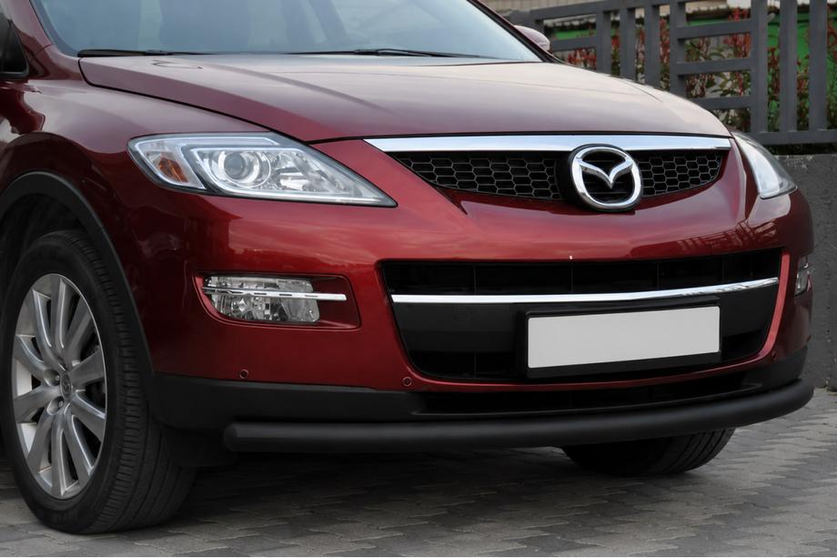Mazda CX-7 2006-2012 гг. Передняя защита ST008 Black (нерж.) Image