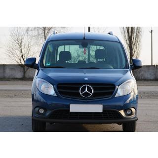Передняя защита ST008 Black (нерж.) Mercedes Citan 2013-2021 гг. фото 3