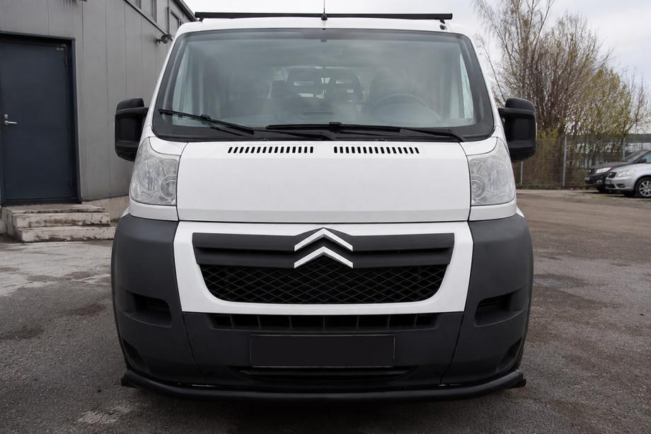 Opel Movano 2021- гг. Передняя дуга ST008 Black (нерж.) Image