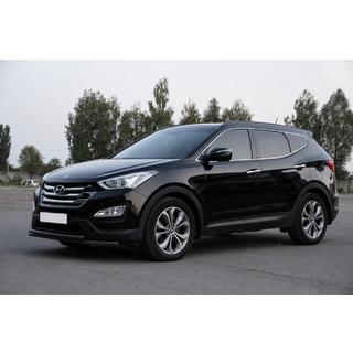 Передняя дуга защиты ST014 Black (нержавеющая сталь) фото 2