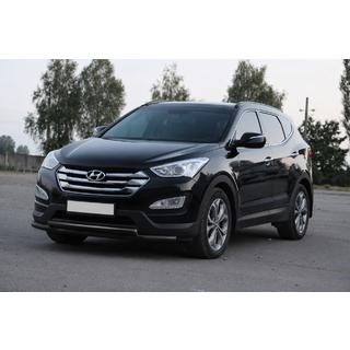 Передняя дуга защиты ST014 Black (нержавеющая сталь) фото 4
