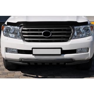 Передняя дуга ST015 Black (нерж.) Toyota Land Cruiser 200 2007-2021 гг. фото 2