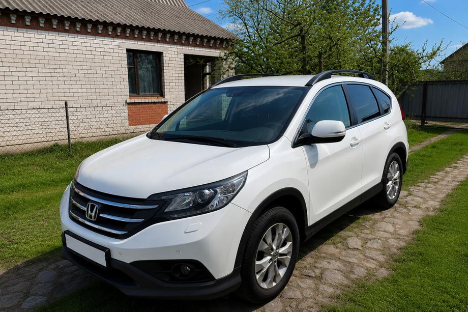 Honda CRV 2007-2011 гг. Рейлинги на крышу черные (OEM) Image