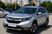 Honda CRV 2017-2022 гг. Рейлинги на крышу OEM черные (алюминий) фото 1