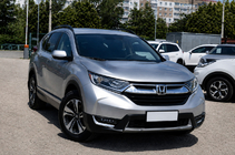 Honda CRV 2017-2022 гг. Рейлинги на крышу OEM черные (алюминий) фото 3