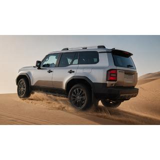 Рейлинги серые OEM (Алюминий) Toyota Land Cruiser Prado 250 2023- гг.