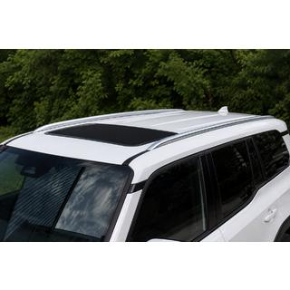 Интегрированные рейлинги OEM, серые (Алюминий) Toyota Land Cruiser Prado 250 2023- гг.
