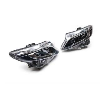 Передние фары LED в стиле V-class (для V-class, 2 шт.) фото 2