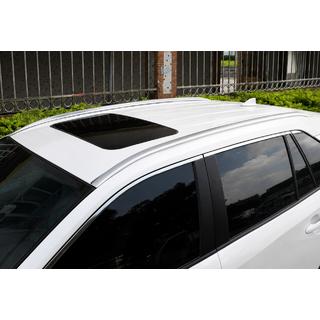 Интегрированные рейлинги OEM хромированные (Алюминий, установка на клей) Toyota Rav 4 2019- гг.