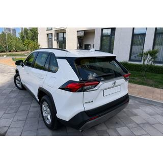 Интегрированные рейлинги черные OEM V2 (Алюминий) Toyota Rav 4 2019- гг. фото 2