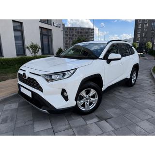 Интегрированные рейлинги черные OEM V2 (Алюминий) Toyota Rav 4 2019- гг. фото 1