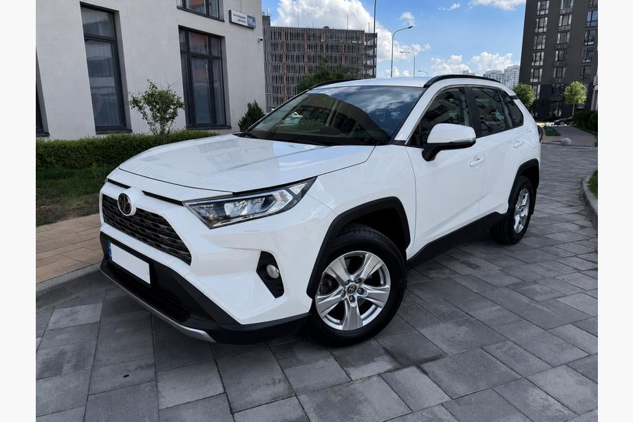 Toyota Rav 4 2019–2025 гг. Интегрированные рейлинги черные OEM V2 (Алюминий) Фото 2