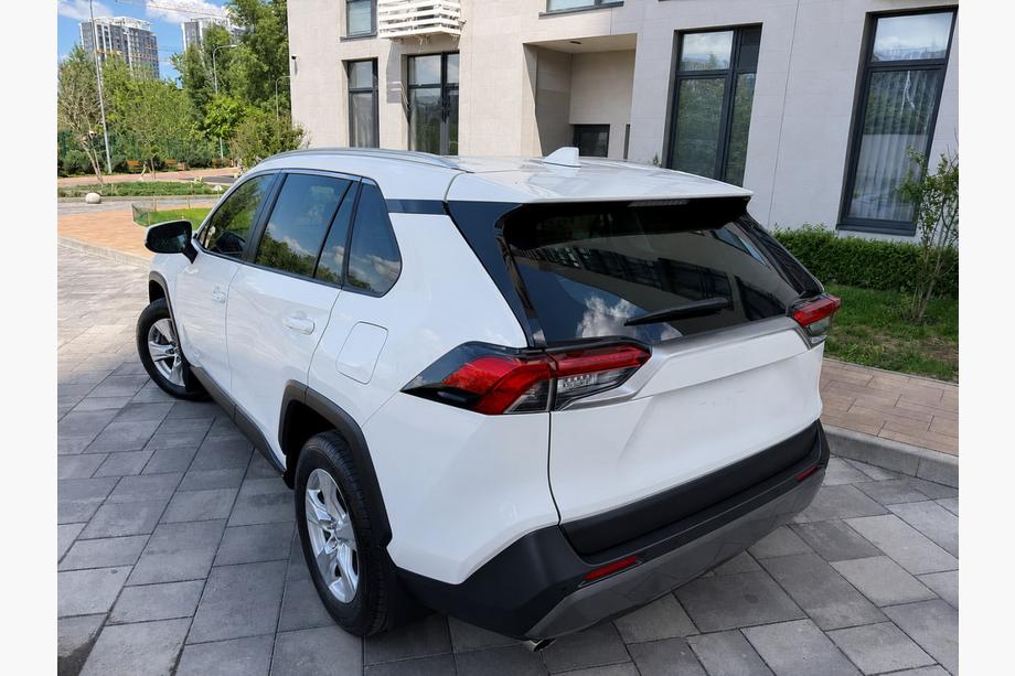 Toyota Rav 4 2019–2025 гг. Интегрированные рейлинги серые OEM V2 (Алюминий) Фото 2