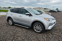 Toyota Rav 4 2019–2025 гг. Рейлинги серые OEM (Алюминий) фото 2