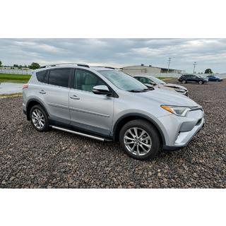 Рейлинги серые OEM (Алюминий) Toyota Rav 4 2019- гг. фото 2