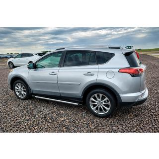 Рейлинги серые OEM (Алюминий) Toyota Rav 4 2019- гг. фото 1