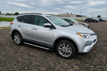 Toyota Rav 4 2019–2025 гг. Рейлинги на крышу OEM черные (алюминий) фото 2