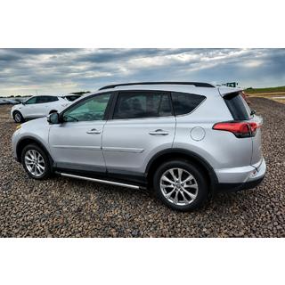 Рейлинги на крышу OEM черные (алюминий) Toyota Rav 4 2019- гг. фото 1