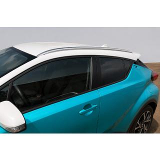 Интегрированные рейлинги серые OEM (ABS-пластик, установка на клей) фото 1