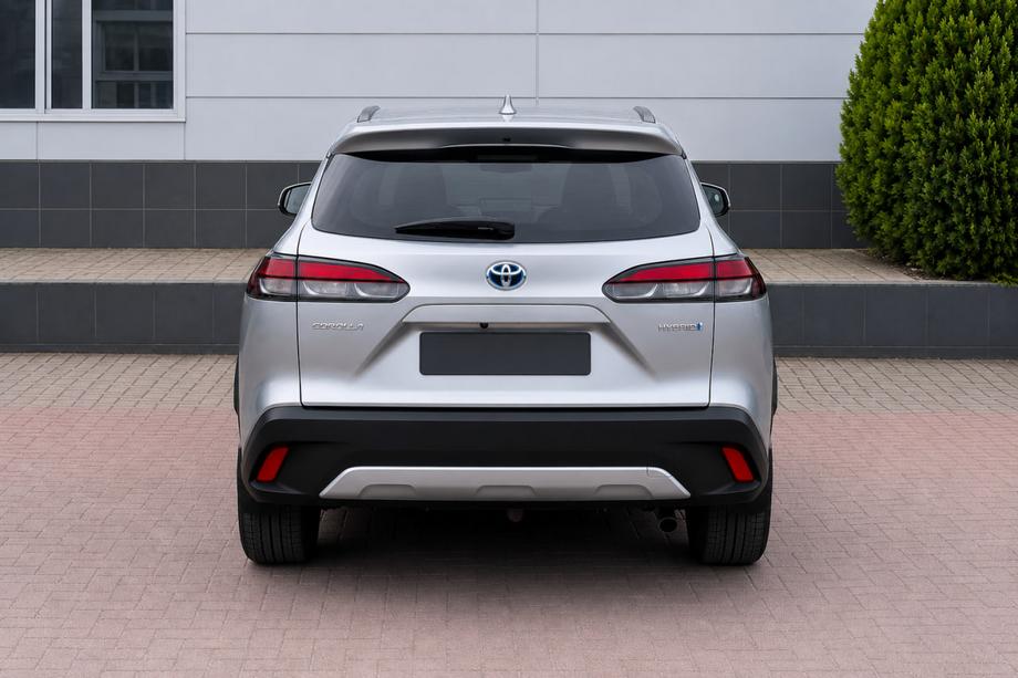 Toyota Corolla Cross 2020- гг. Интегрированные рейлинги OEM, серые (Алюминий) Фото 3