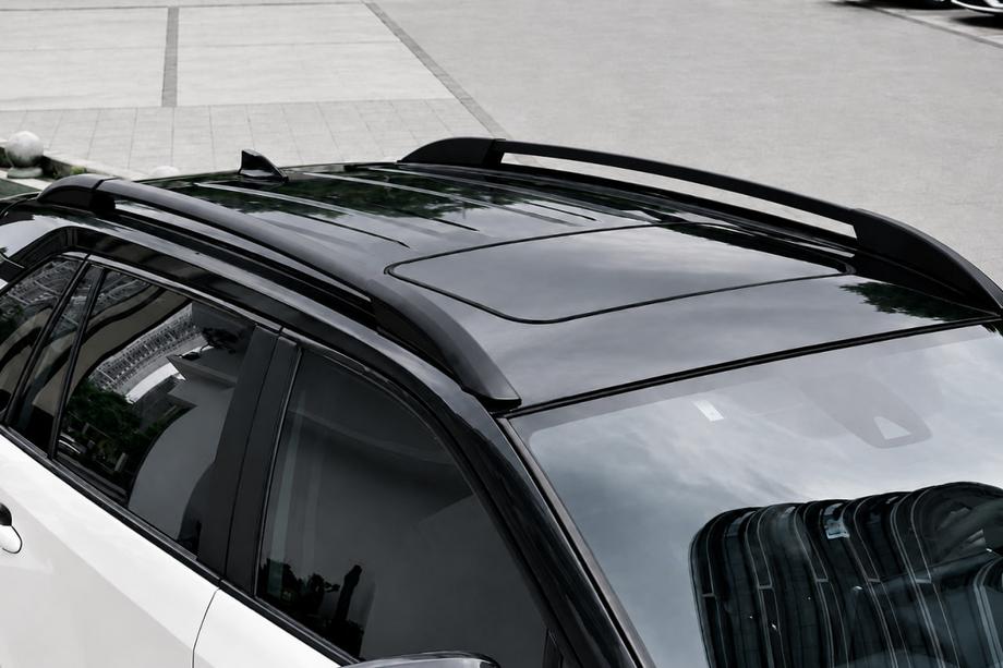 Toyota Corolla Cross 2020- гг. Рейлинги на крышу OEM черные (алюминий) Фото 2