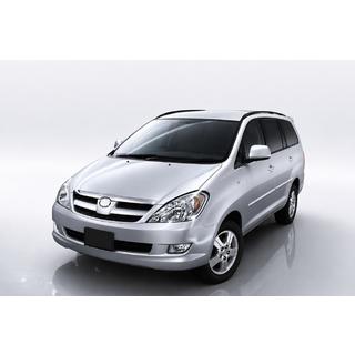 Интегрированные рейлинги черные OEM (Алюминий) Toyota Innova 2015- гг. фото 1